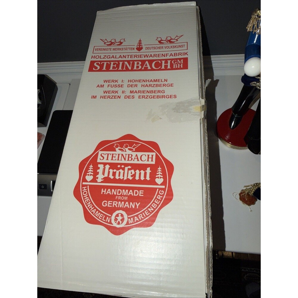 Steinbach Club Ring Máster, Nutcracker With Tag And Box -  Missing Cymbal READ - Picture 7 of 15
